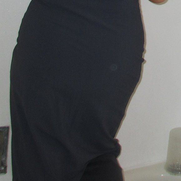 Patrizia Pepe di Firenze for Athleta Long Teal Tunic & flare knit pants, size S - Picture 11 of 11